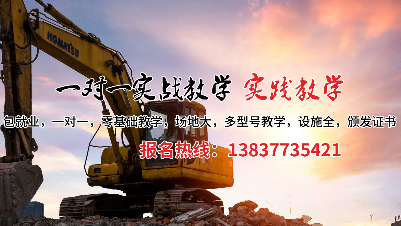 上林县挖掘机培训案例